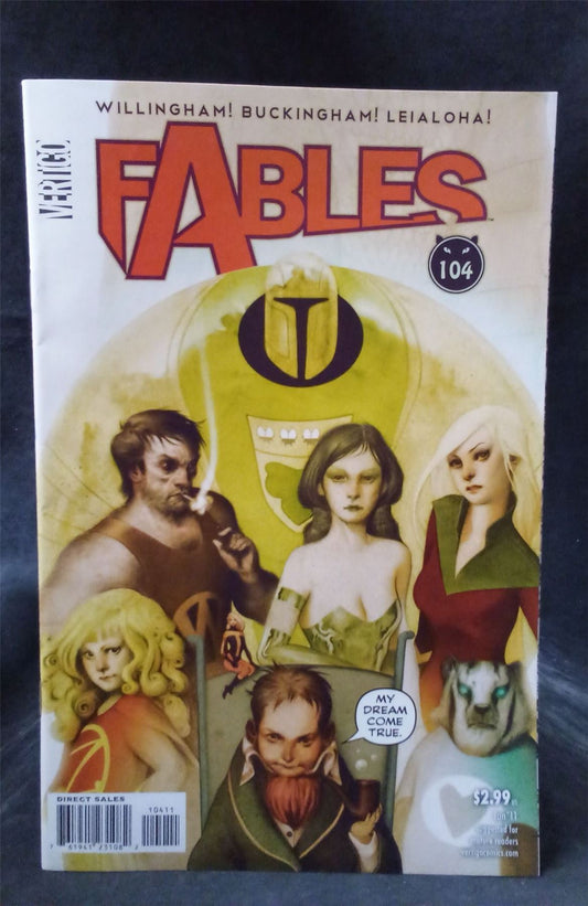 Fables #104 2011 Vertigo Comics Comic Book