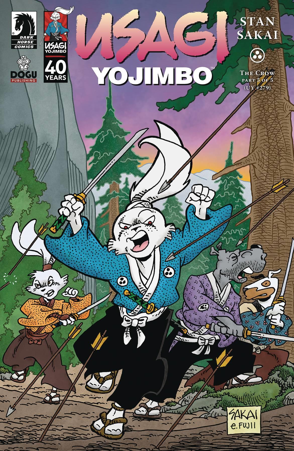 Usagi Yojimbo Crow #5 Cvr A Sakai Dark Horse Prh Comic Book