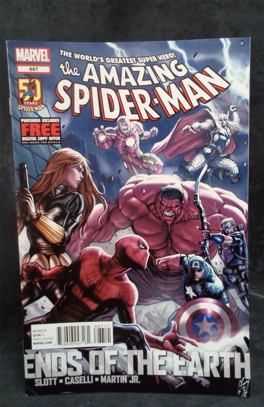 The Amazing Spider-Man #687 2012 Marvel Comics Comic Book
