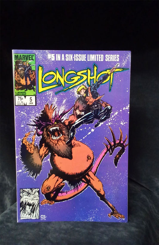 Longshot #5 1986 Marvel Comics Comic Book