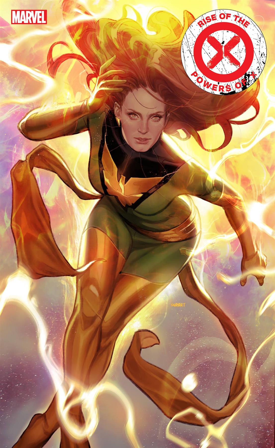 Rise Of Powers Of X #5 Joshua Swaby Jean Grey Var (Joshua Swaby Jean Grey Var) Marvel Prh Comic Book 2024