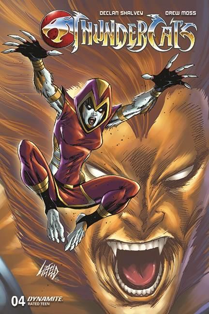 Thundercats #4 Cvr V Foc Liefeld Original Dynamite Comic Book