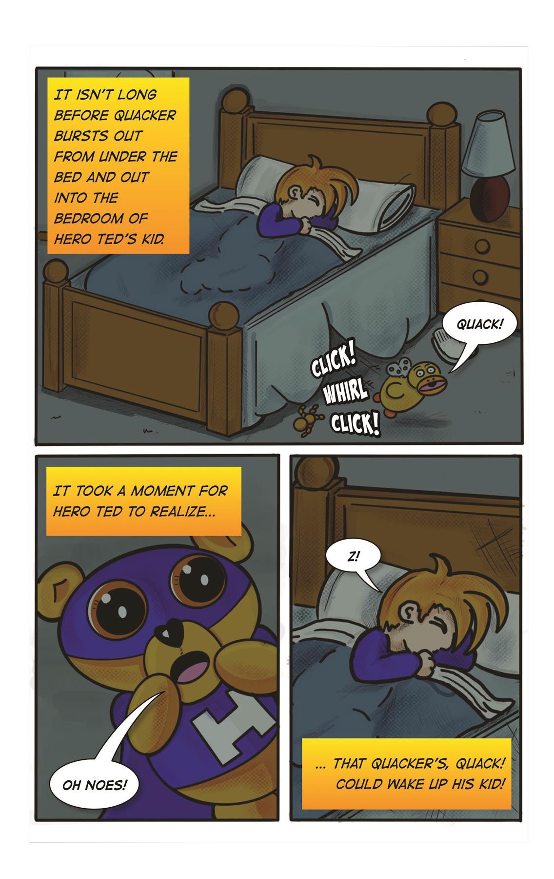 The Adventure of Hero Ted and Friends Altworld Studios & Dreamscape Publishing Comic Book