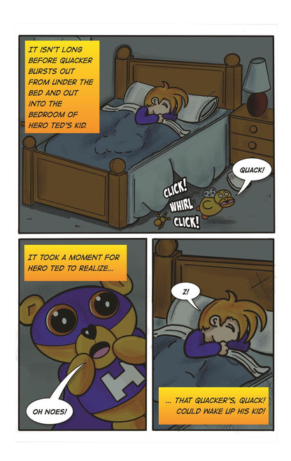 The Adventure of Hero Ted and Friends Altworld Studios & Dreamscape Publishing Comic Book