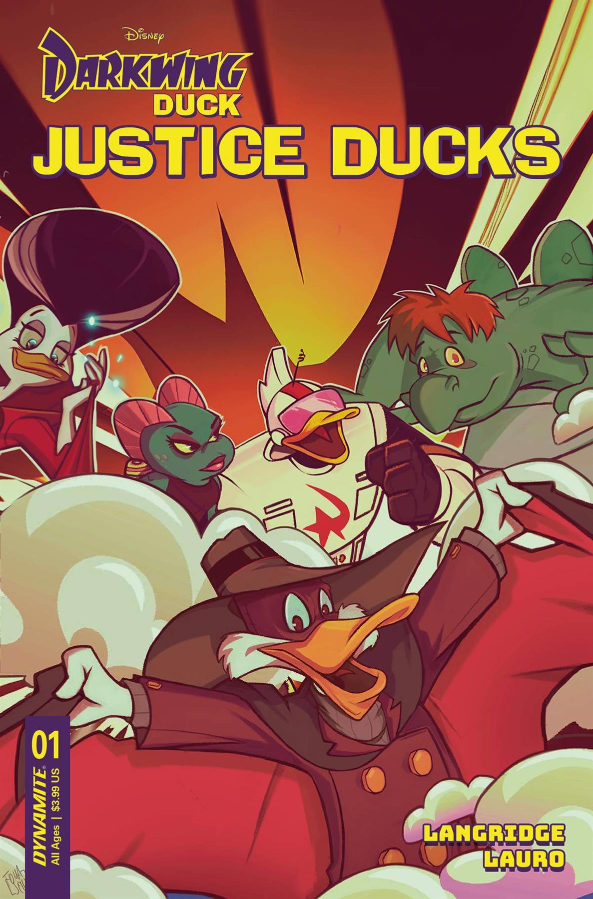 Justice Ducks #1 Cvr B Tomaselli Dynamite Comic Book