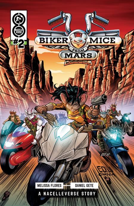 Biker Mice From Mars (2025) #2 Cvr A Edu Souza Oni Press Comic Book