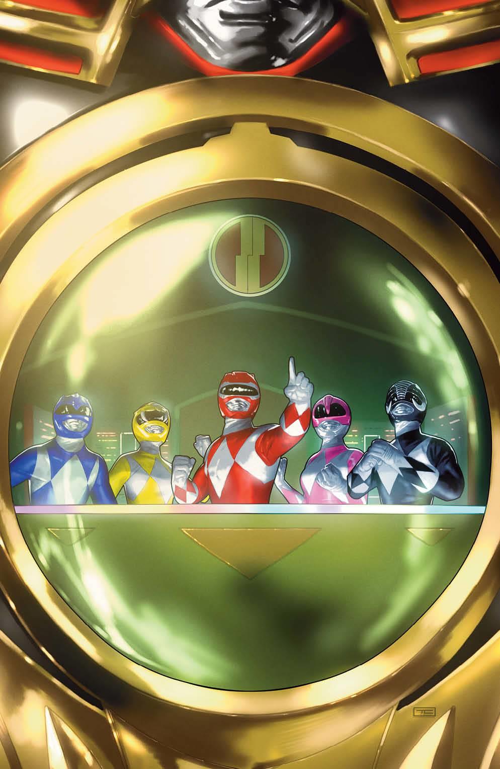 Mighty Morphin Power Rangers #103 Cvr E Unlockable Var (Cvr E Unlockable Var) Boom! Studios Comic Book 2022