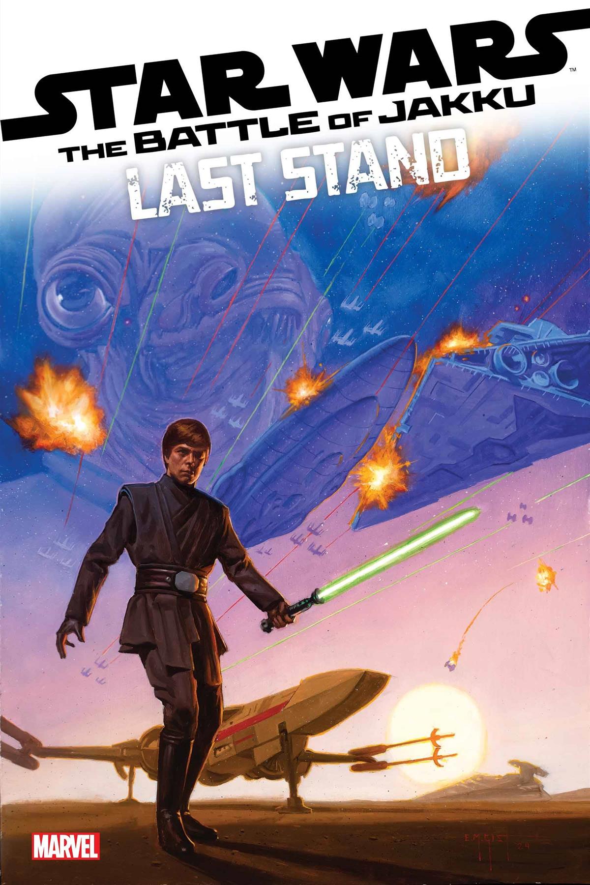 Star Wars Battle Of Jakku Last Stand #1  Marvel Prh Comic Book 2024