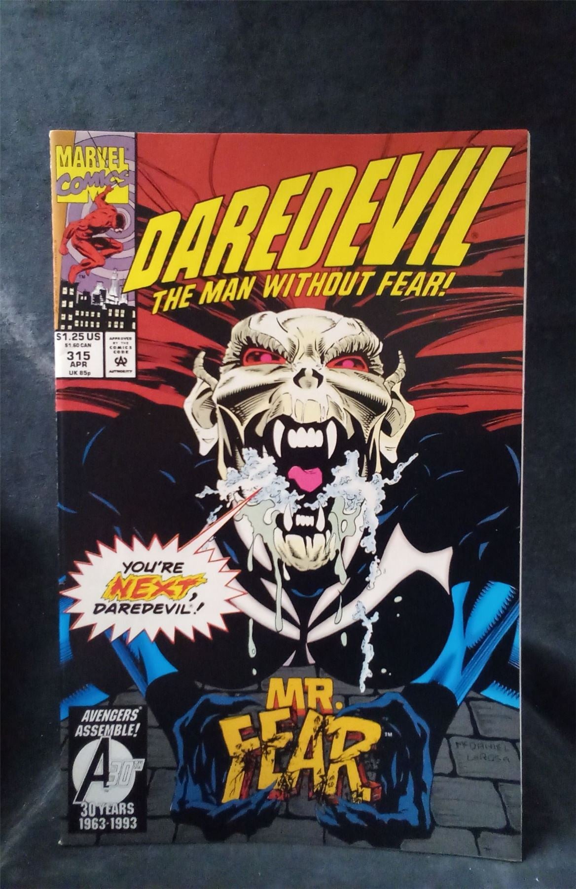 Daredevil #315 1993 Marvel Comics Comic Book