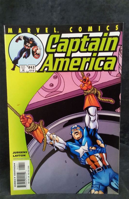 Captain America #43 2001 Marvel Comics Comic Book