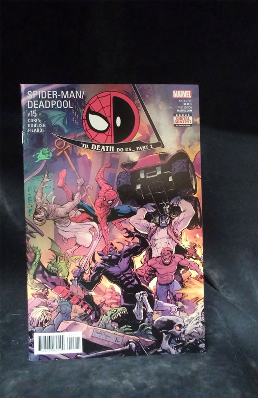 Spider-Man/Deadpool #15 2017 Marvel Comics Comic Book