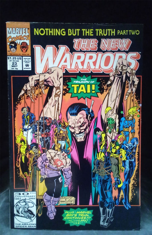 The New Warriors #23 1992 Marvel Comics Comic Book