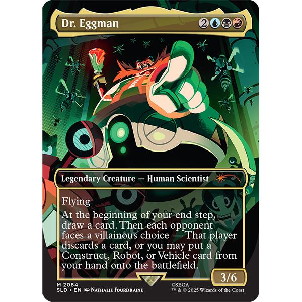MTG Secret Lair X Sonic Friends and Foes, Nonfoil by Wizards of the Coast