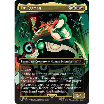 MTG Secret Lair X Sonic Friends and Foes, Nonfoil by Wizards of the Coast