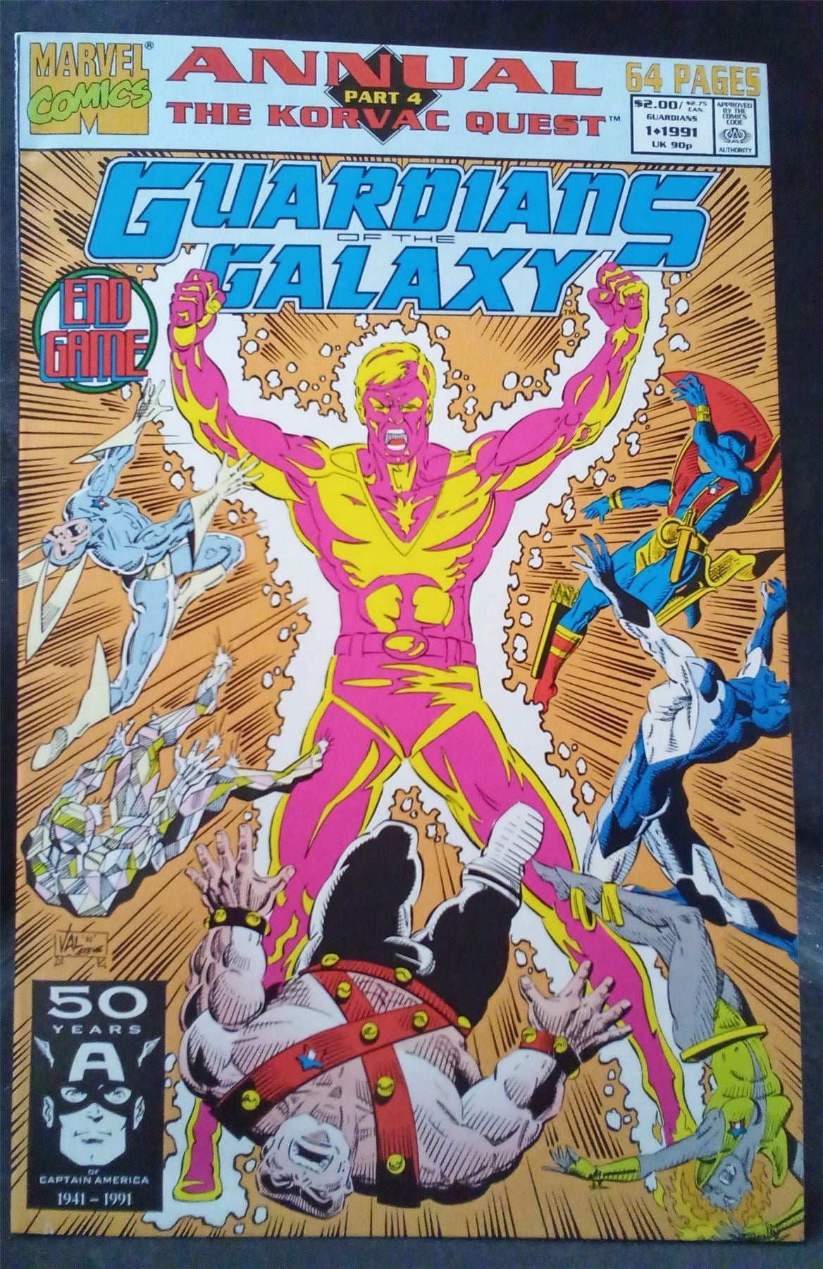 Guardians of the Galaxy Annual #1 1991 Marvel Comics Comic Book