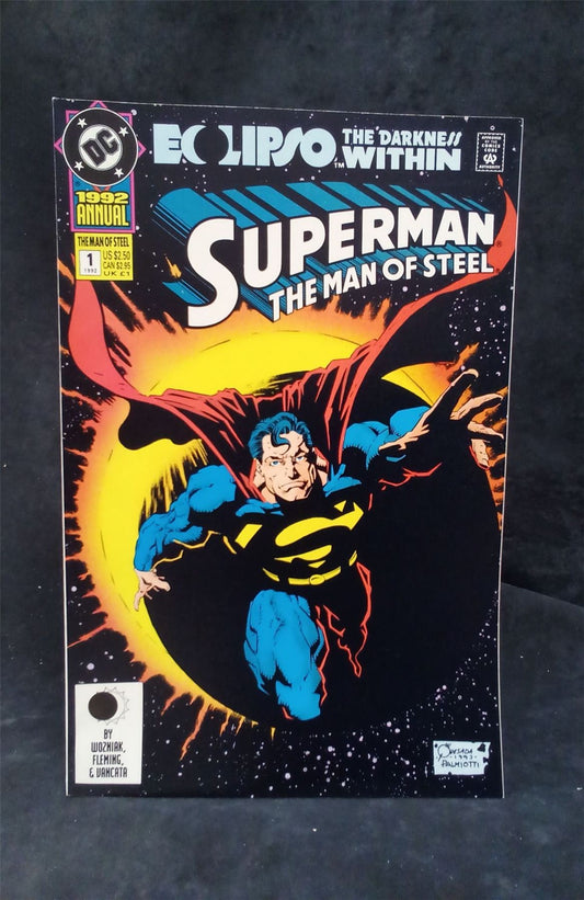 Superman: The Man of Steel Annual #1 1992 DC Comics Comic Book