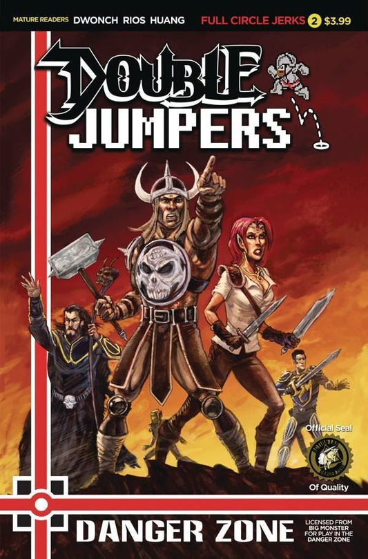 Double Jumpers Full Circle Jerks #2 Cvr B Danger Zone Comics Comic Book