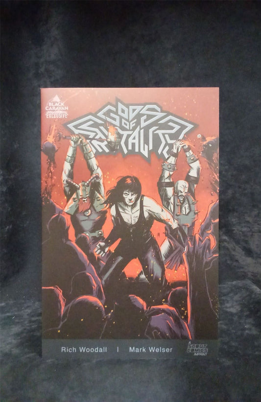 Gods of Brutality #1 Black Caravan Exclusive Variant  Comic Book
