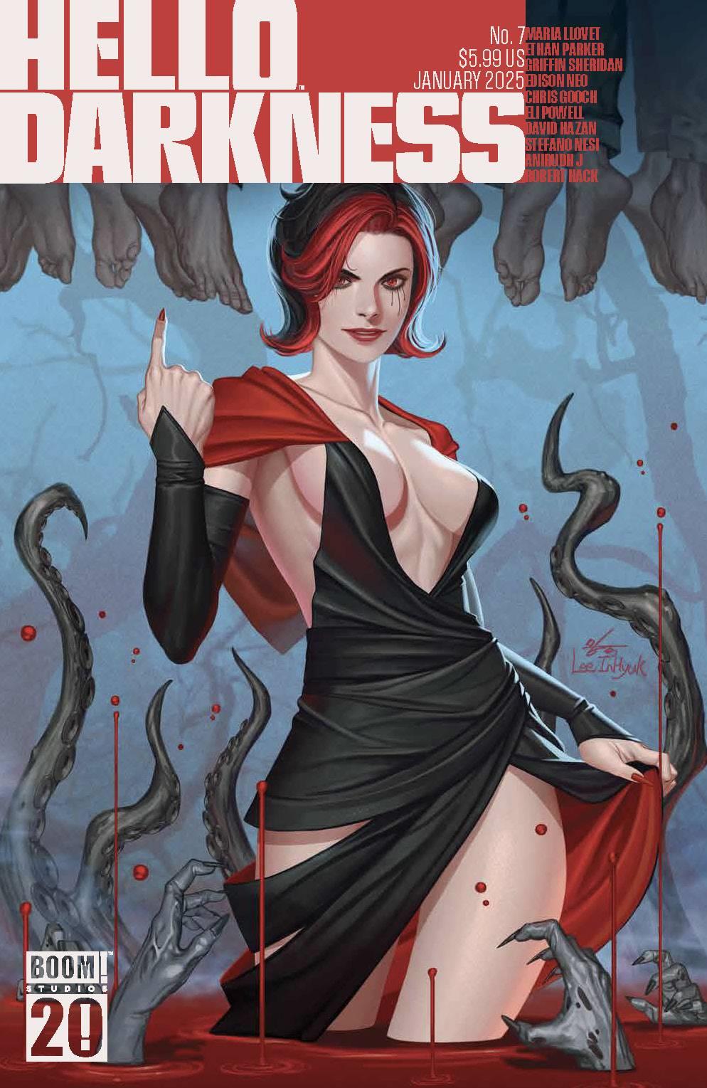 Hello Darkness #7 Cvr D Anniversary Var Lee (mr) Boom! Studios Comic Book