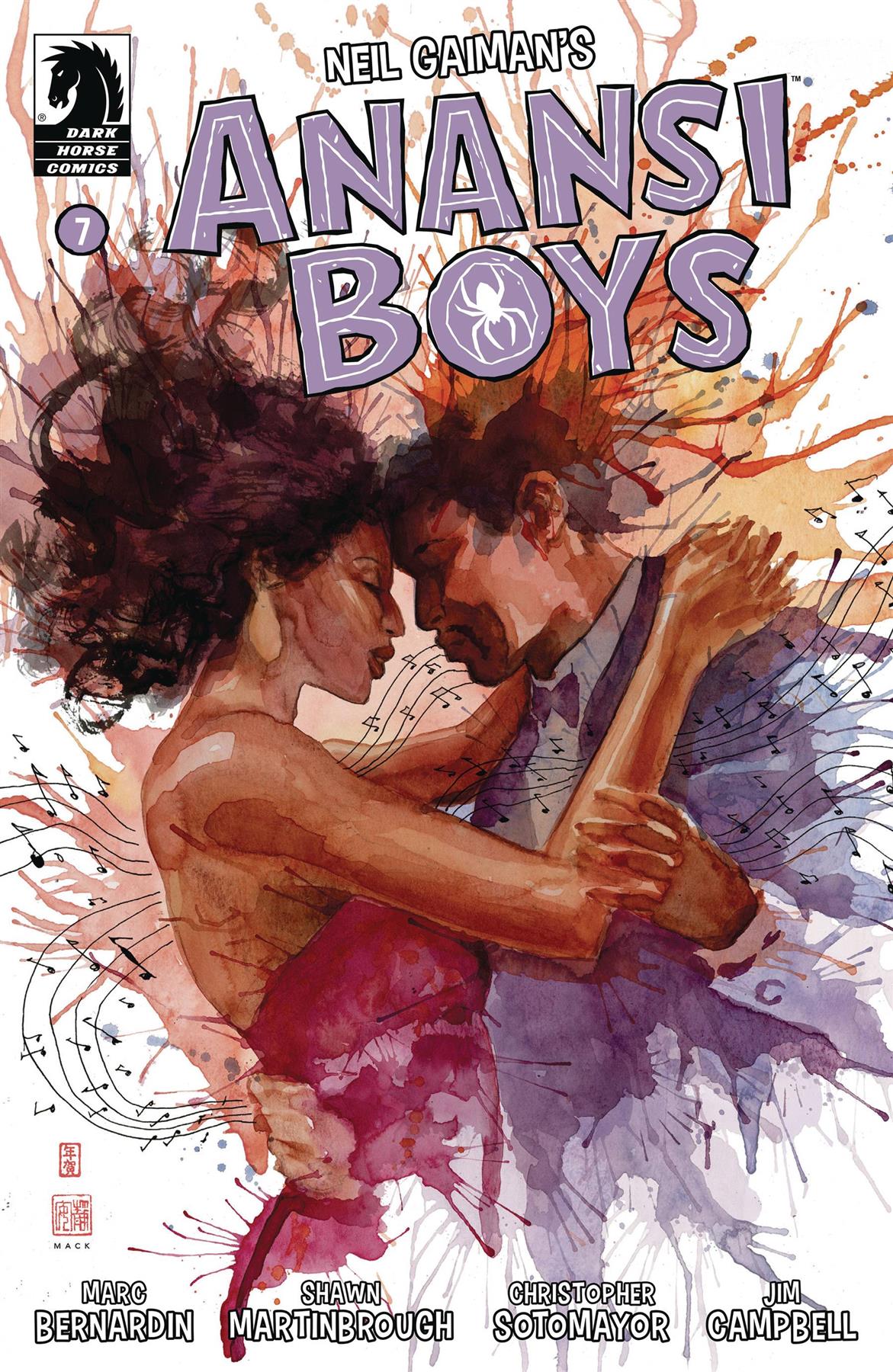 Anansi Boys I #7 Cvr A Mack Cvr A Mack Dark Horse Prh Comic Book 2024
