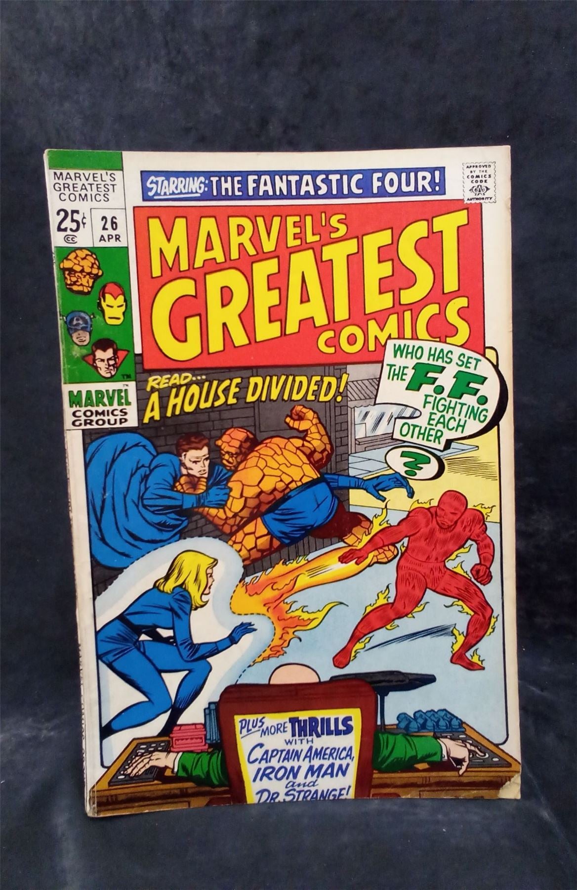 Marvel's Greatest Comics #26 1970 Marvel Comics Comic Book