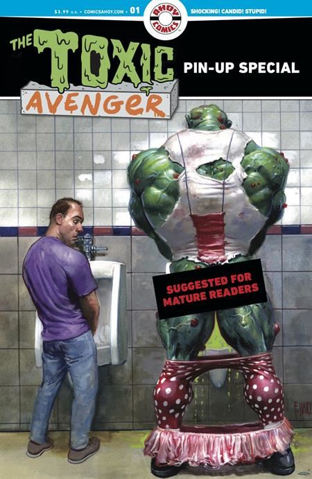 Toxic Avenger Pinup Special #1 (one Shot) Cvr A Fred Harper (mr) Ahoy Comic Book