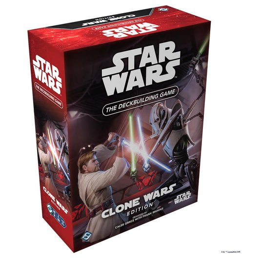 Star Wars The Deckbuilding Game - Clone Wars Board Game by Fantasy Flight Games