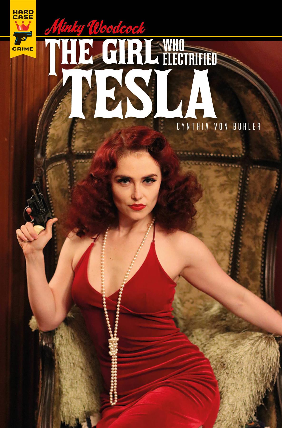 Minky Woodcock Girl Electrified Tesla #4 Cvr B Photo (mr) Titan Comics Comic Book