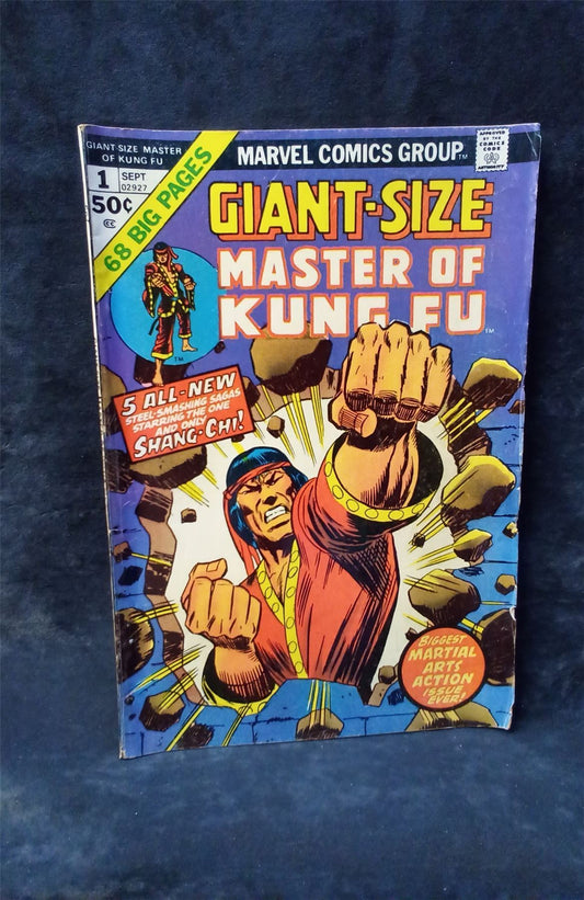 Giant-Size Master of Kung Fu #1 1974 marvel Comic Book marvel Comic Book