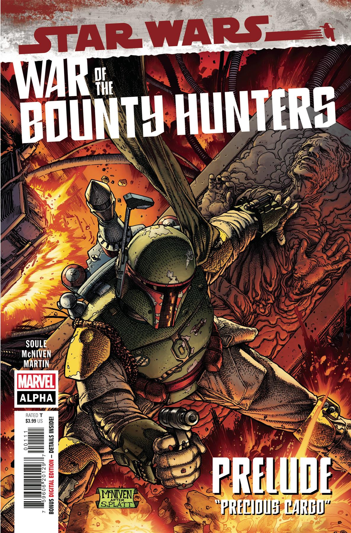 Star Wars War Bounty Hunters Alpha #1 Marvel Comics Comic Book