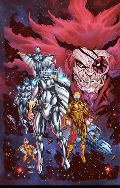Silverhawks #1 JAF Exclusive Campana Cover MousePad