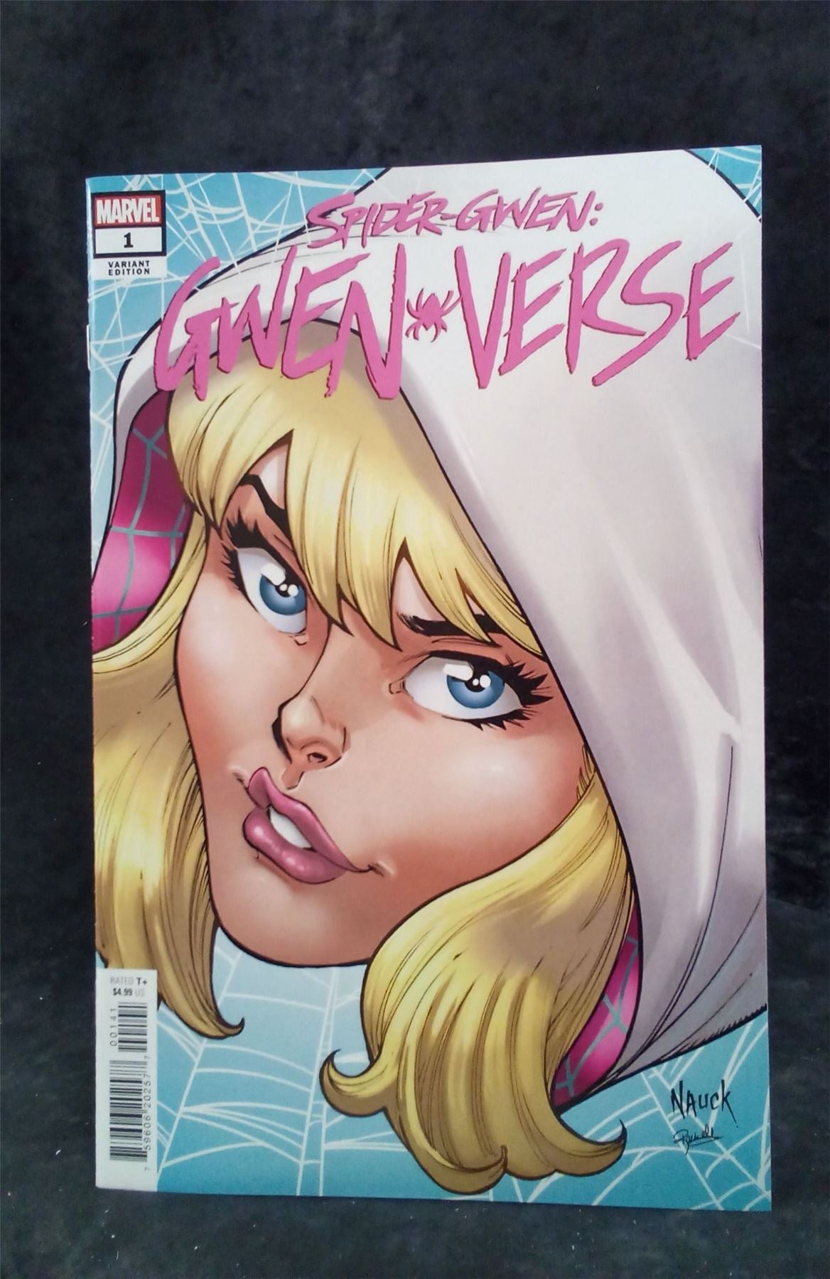 Spider-Gwen: Gwenverse #1 Variant Edition - 'Headshot' - Todd Nauck Cover 2022  Comic Book