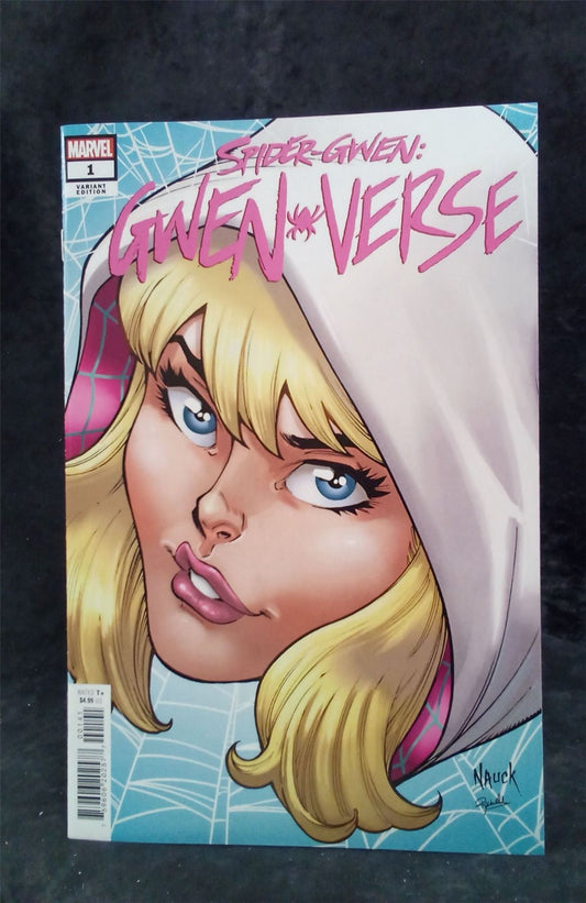 Spider-Gwen: Gwenverse #1 Variant Edition - 'Headshot' - Todd Nauck Cover 2022  Comic Book