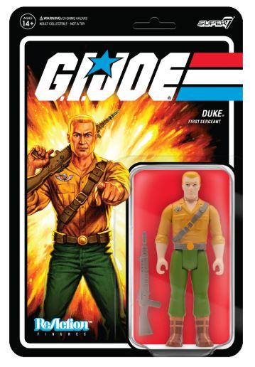 G.I. Joe ReAction Duke (First Sergeant) by Super7
