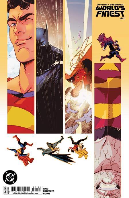 BATMAN SUPERMAN WORLDS FINEST #41 CVR C ADRIAN GUTIERREZ CARD STOCK VAR  DC Comics Comic Book 2025