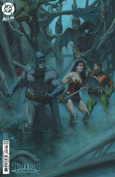 Justice League Unlimited #3 Cvr D Riccardo Federici Card Stock Var DC Comics Comic Book