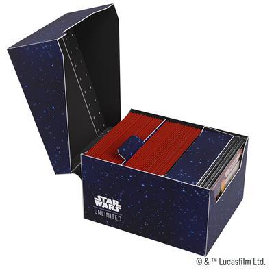 Star Wars Unlimited Twin Suns Soft Crate Card Back Blue by Gamegenic