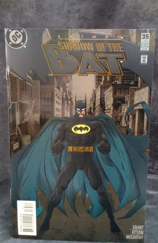 Batman: Shadow of the Bat #35 Embossed Cover 1995 DC Comics Comic Book