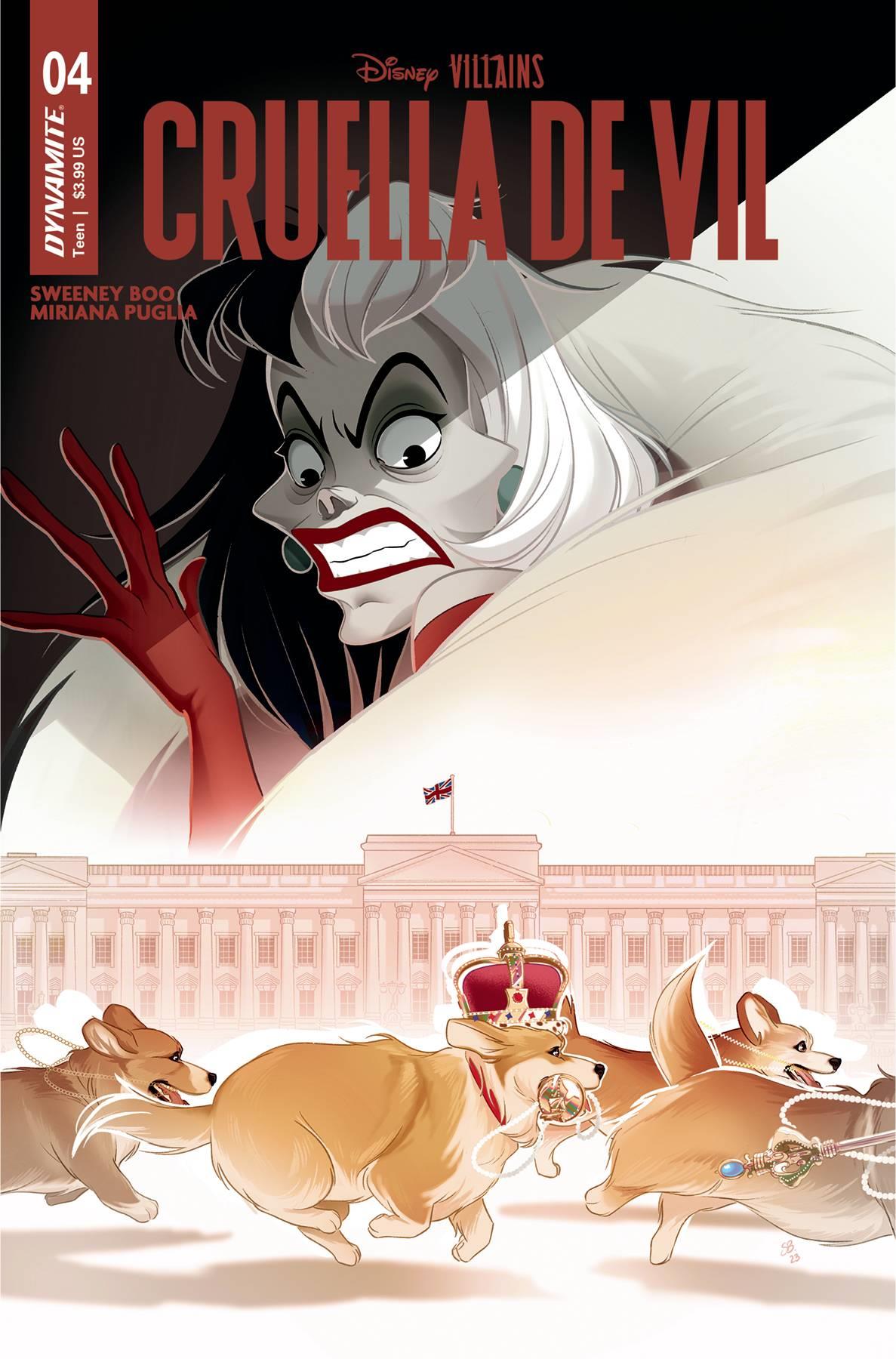 Disney Villains Cruella De Vil #4 Cvr A Boo (c: 1-0-0) Dynamite Comic Book