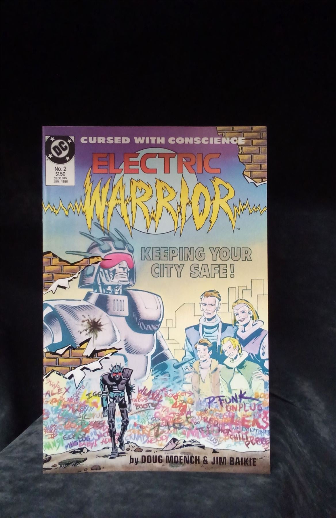 Electric Warrior #2 1986 DC Comics Comic Book