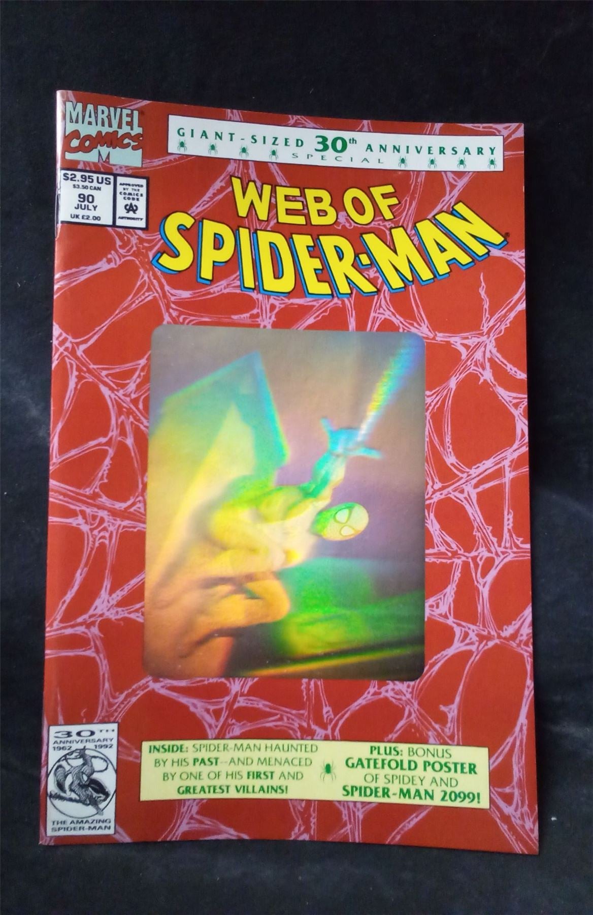 Web of Spider-Man #90 1992 marvel Comic Book