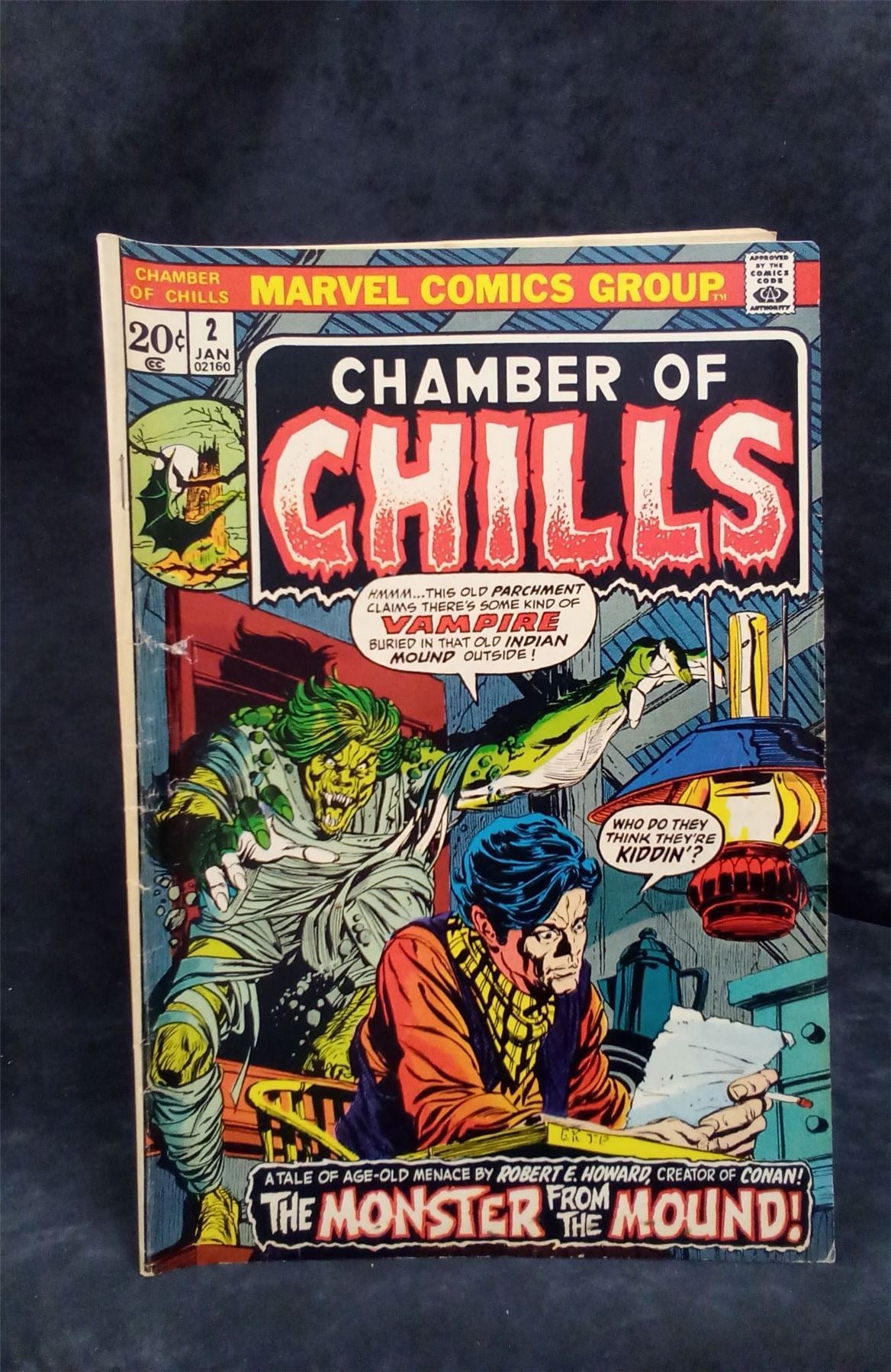Chamber of Chills #2 1973 Marvel Comics Comic Book