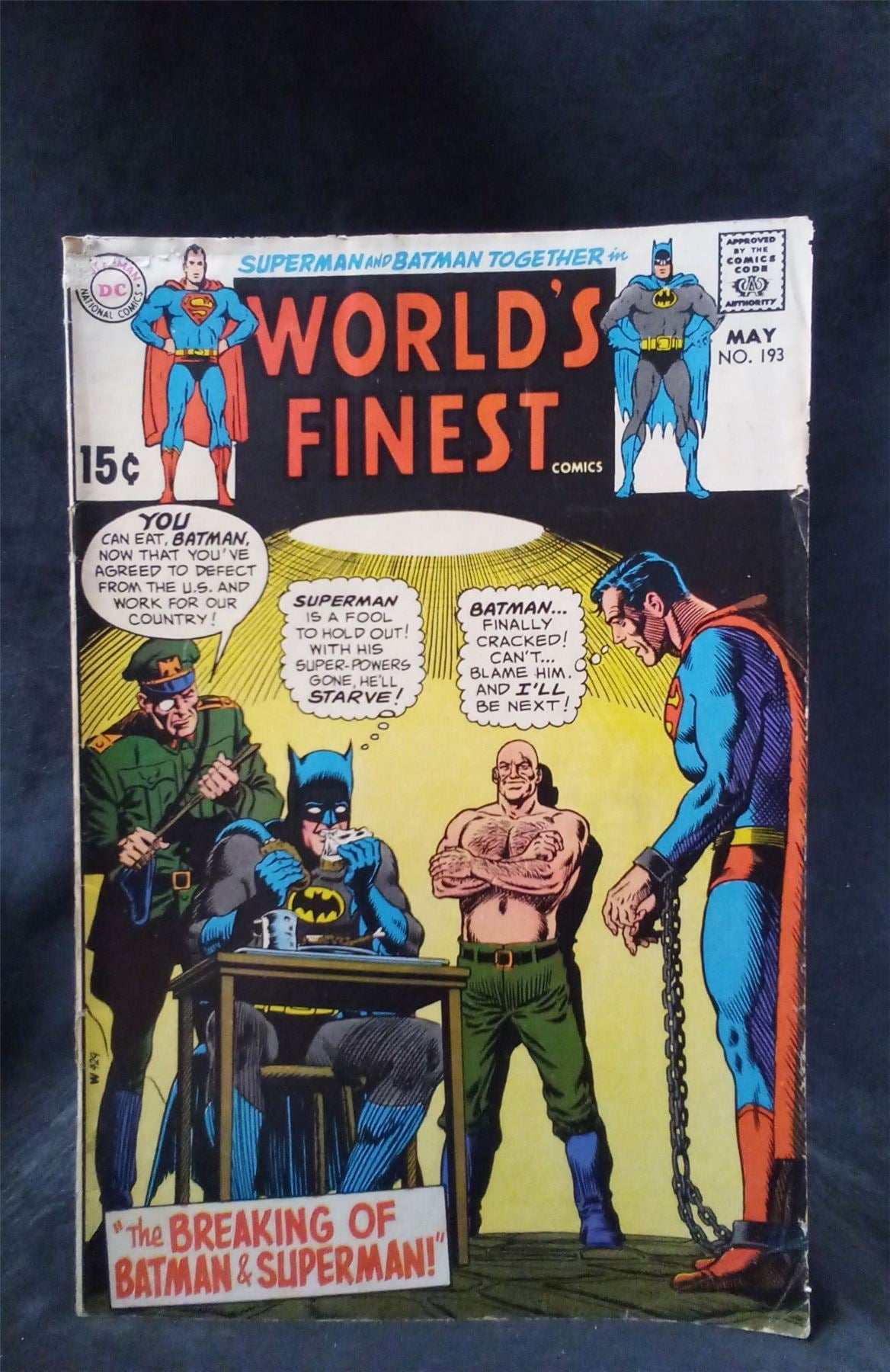 World's Finest Comics #193 (1970) DC Comics Comic Book