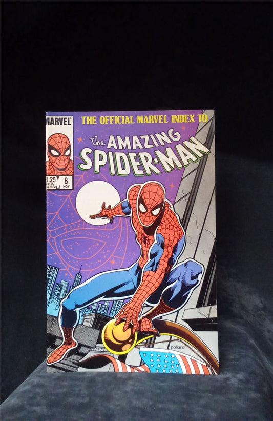 The Official Marvel Index to the Amazing Spider-Man #8 1985 Marvel Comics Comic Book