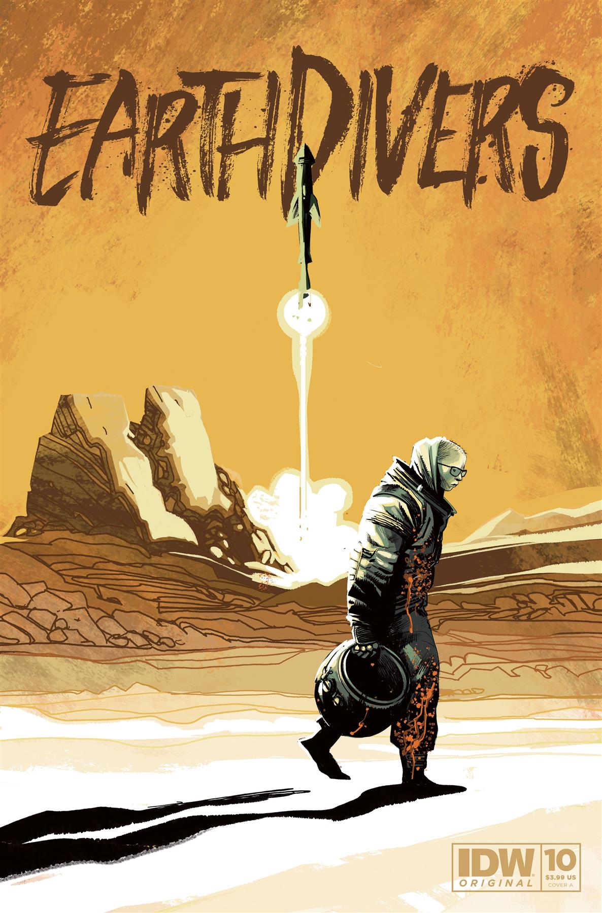 Earthdivers #10 Cvr A Albuquerque (mr) Idw-prh Comic Book