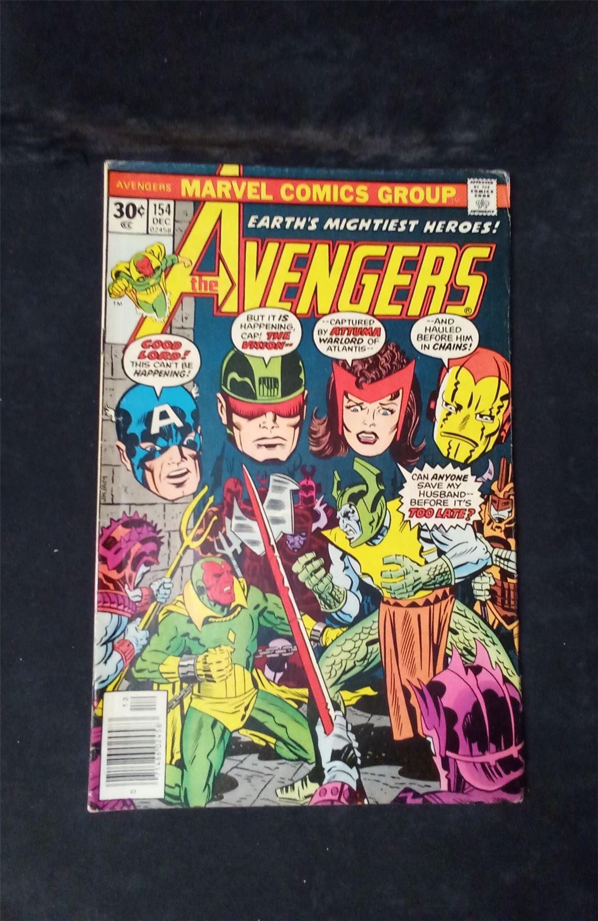 Avengers #154 Marvel Comics Comic Book