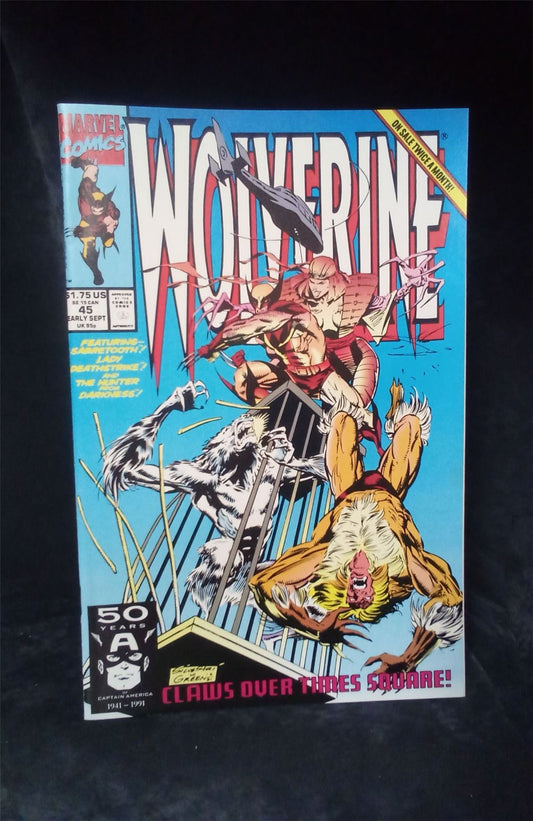 Wolverine #45 1991 Marvel Comic Book