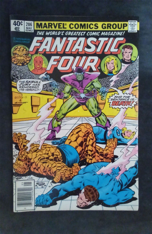 Fantastic Four #206 1979 marvel Comic Book