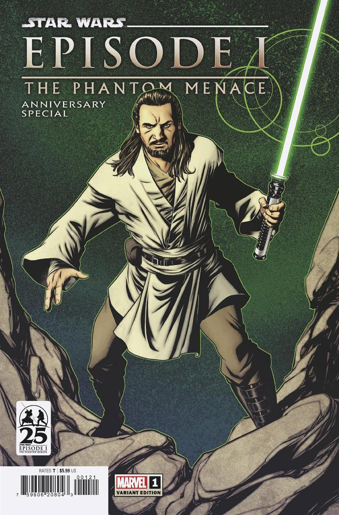 Star Wars Phantom Menace 25th Ann Special #1 Mckone Var Marvel Prh Comic Book () Marvel Prh Comic Book