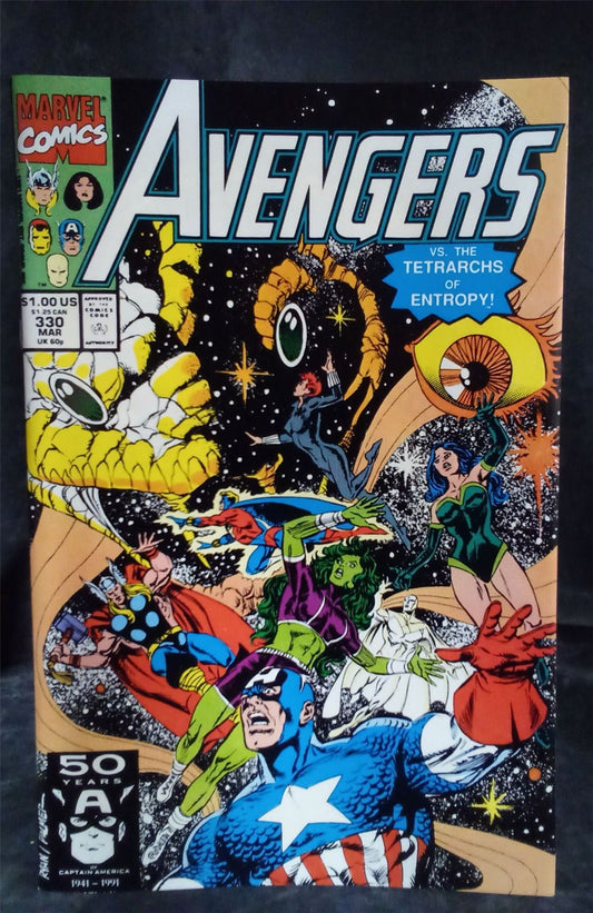 The Avengers #330 1991 Marvel Comics Comic Book